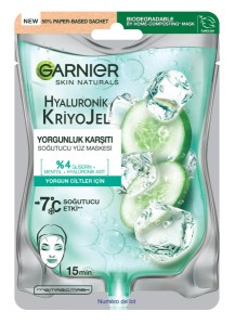 Garnier Cilt - Garnier Hyaluronik Kriyojel Soğutucu Yüz Maskesi 27 Gr