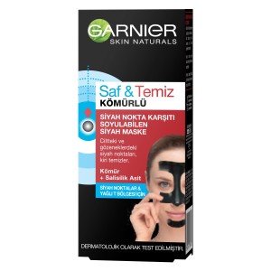 Garnier Kömürlü Siyah Nokta Karşıtı Soyulabilen Maske 50 Ml - Thumbnail