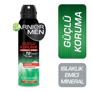 Garnier Men Güçlü Koruma Erkek Deodorant 150 Ml - Thumbnail