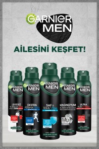 Garnier Men Saf ve Temiz Erkek Deodorant 150 Ml - Thumbnail