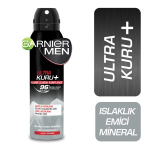 Garnier Men Ultra Kuru Erkek Deodorant 150 Ml - Thumbnail