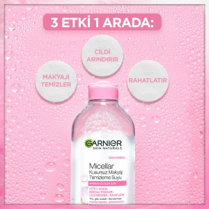 Garnier Micellar Kusursuz Makyaj Temizleme Suyu 200 Ml - Thumbnail