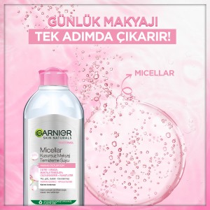 Garnier Micellar Kusursuz Makyaj Temizleme Suyu 400 Ml - Thumbnail