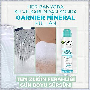 Garnier Mineral Doğal Ferahlık Kadın Deodorant 150 Ml - 3