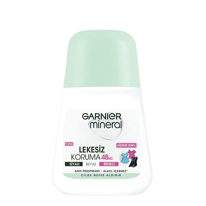Garnier Mineral Lekesiz Koruma Çiçeksi Koku Kadın Roll-On 50 Ml - 1