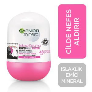 Garnier Mineral Lekesiz Koruma Ferah Koku Kadın Roll-On 50 Ml - Thumbnail