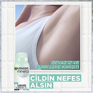 Garnier Mineral Lekesiz Koruma Kadın Deodorant 150 Ml - 4