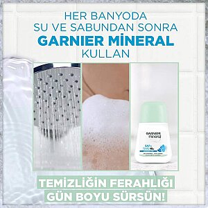 Garnier Mineral Saf&Temiz Kadın Roll-On 50 Ml - 3