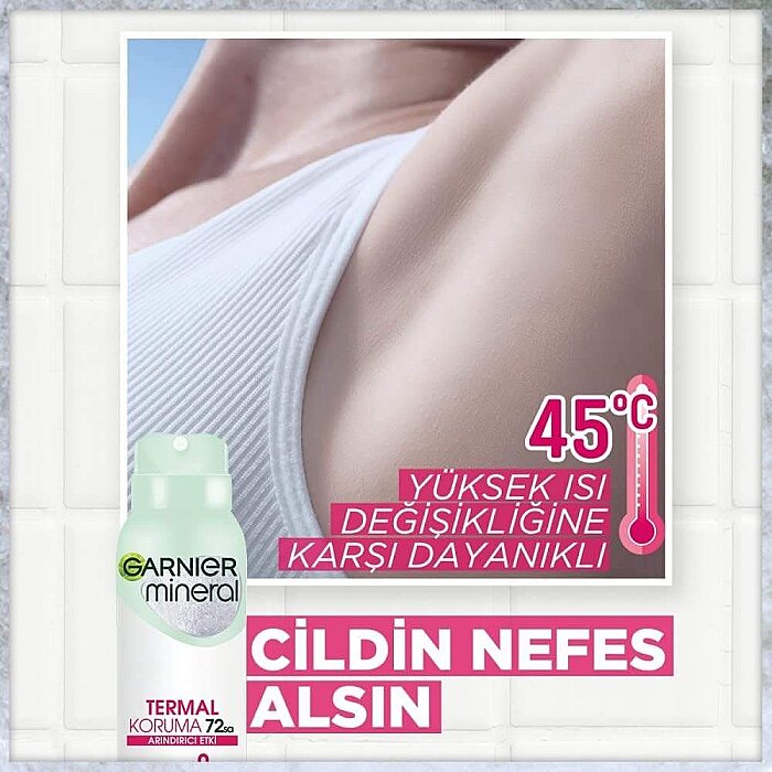 Garnier Mineral Termal Koruma Kadın Deodorant 150 Ml - 4