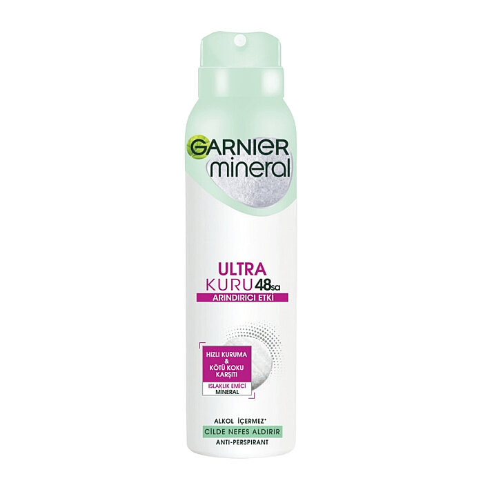 Garnier Mineral Ultra Kuru Kadın Deodorant 150 Ml - 1