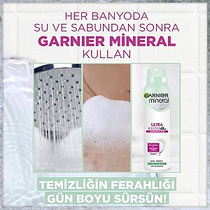 Garnier Mineral Ultra Kuru Kadın Deodorant 150 Ml - 3