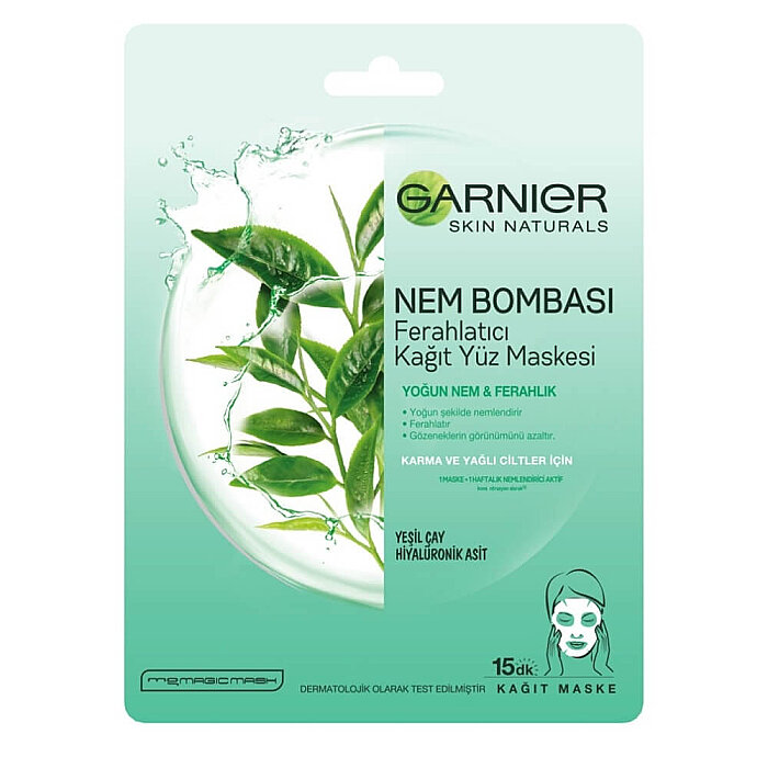 Garnier Nem Bombası Ferahlatıcı Kağıt Maske 32 Gr - 1
