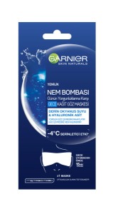 Garnier Nem Bombası Yorgunluk Karşıtı Gece Kağıt Göz Maskesi - Thumbnail