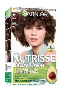 Garnier Nutrisse Ultra Creme 4 1/2 Işıltılı Kahve - Thumbnail