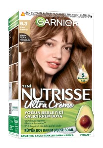 Garnier Saç Boyası - Garnier Nutrisse Ultra Creme 6.3 Altın Kumral