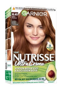 Garnier Saç Boyası - Garnier Nutrisse Ultra Creme 6.41 Bakır Kumral