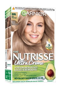 Garnier Saç Boyası - Garnier Nutrisse Ultra Creme 8N Bal Köpüğü