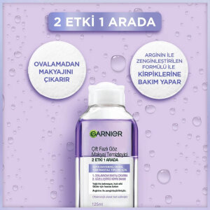 Garnier Skin 2in 1 Göz Makyaj Temizleyicisi 125 Ml - 4