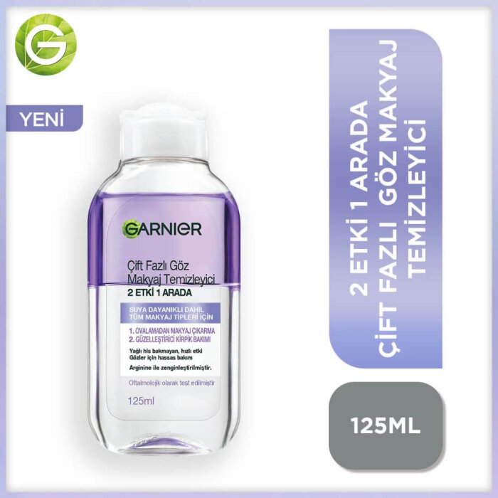 Garnier Skin 2in 1 Göz Makyaj Temizleyicisi 125 Ml - 2