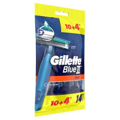 Gillette Blue 2 Plus Kullan At Tıraş Bıçağı 14'lü