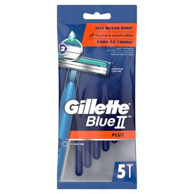 Gillette Blue 2 Plus Kullan At Tıraş Bıçağı 5'li