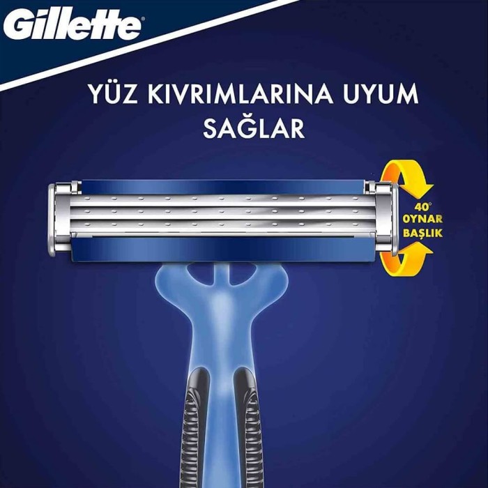 Gillette Blue 3 Comfort Kullan At Traş Bıçağı 8'li