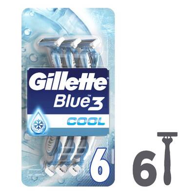 Gillette Blue 3 Cool Kullan At Tıraş Bıçağı 6'lı