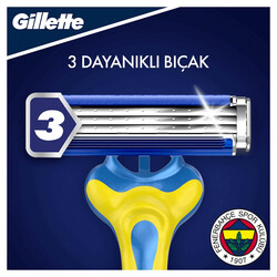 Gillette Blue 3 Fenerbahçe Kullan At Tıraş Bıçağı 6'lı - Thumbnail
