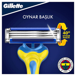 Gillette Blue 3 Fenerbahçe Kullan At Tıraş Bıçağı 6'lı - Thumbnail