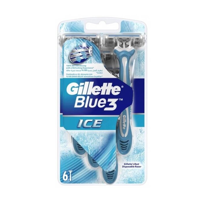 Gillette Blue 3 Ice Kullan At Tıraş Bıçağı 6'lı - 1