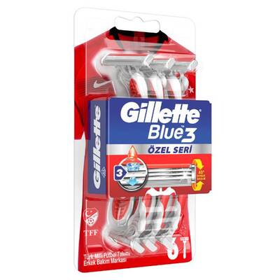 Gillette Blue 3 Pride Kullan At Tıraş Bıçağı 6'lı