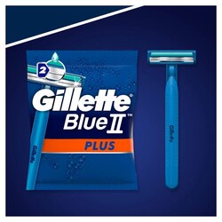 Gillette Blue II Plus Kullan At Tıraş Bıçağı 10'lu - Thumbnail