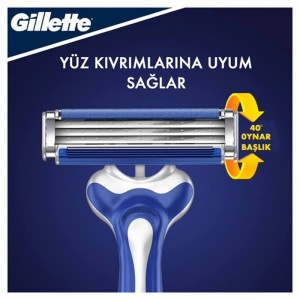 Gillette Blue3 Comfort Kullan At Tıraş Bıçağı 6'lı - Thumbnail