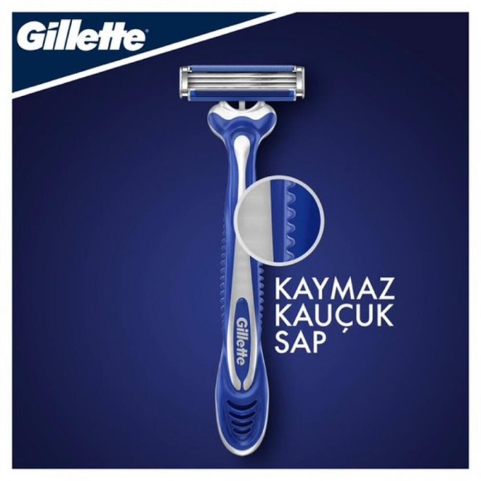 Gillette Blue3 Comfort Kullan At Tıraş Bıçağı 6'lı