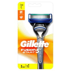 Gillette Fusion 5 Start Razor 2 Up Tıraş Makinesi - Thumbnail
