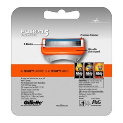 Gillette Fusion Power Yedek Tıraş Bıçağı 4'lü - Thumbnail