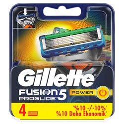 Gillette Fusion Proglide Power Yedek Tıraş Bıçağı 4'lü - Thumbnail