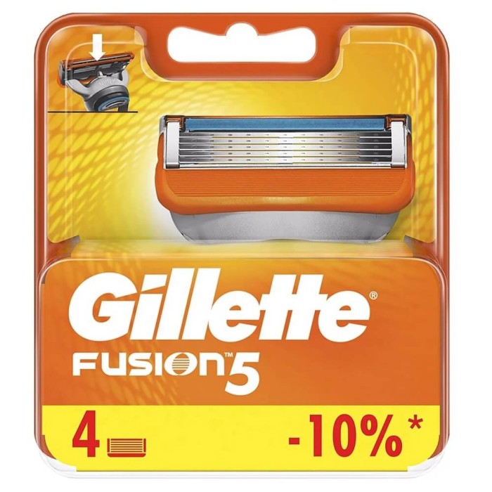 Gillette Fusion5 Yedek Tıraş Bıçağı 4'lü