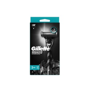 Gillette Mach3 Charcoal Yedekli Tıraş Makinesi - Thumbnail