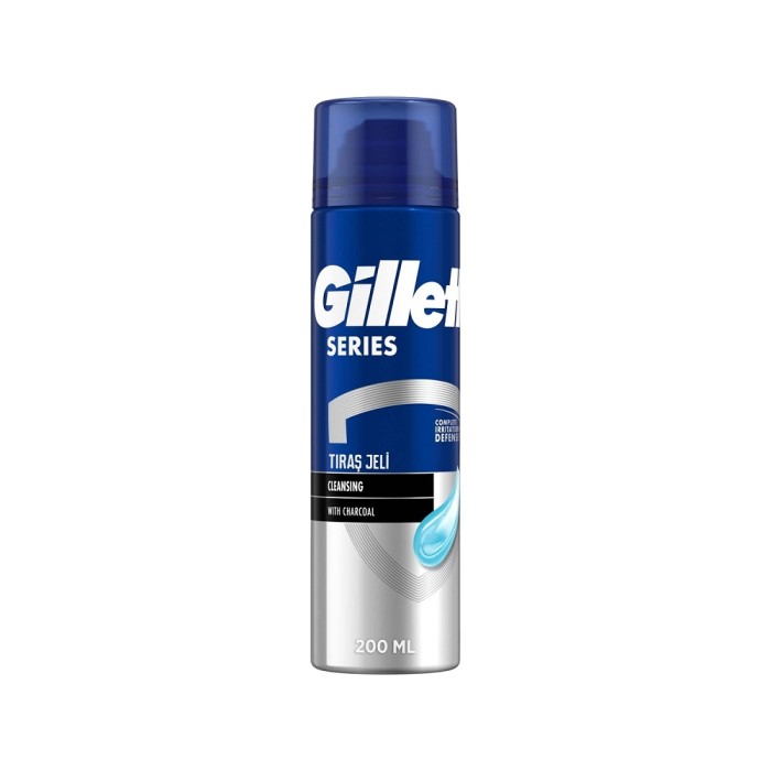 Gillette Series Cleansing With Charcoal Tıraş Jeli 200 ml