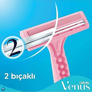 Gillette Simply Venus 2 Basic Kadın Tıraş Bıçağı 5'li - 2