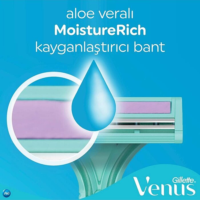 Gillette Simply Venus 2 Kullan At Kadın Tıraş Bıçağı 2'li - 3