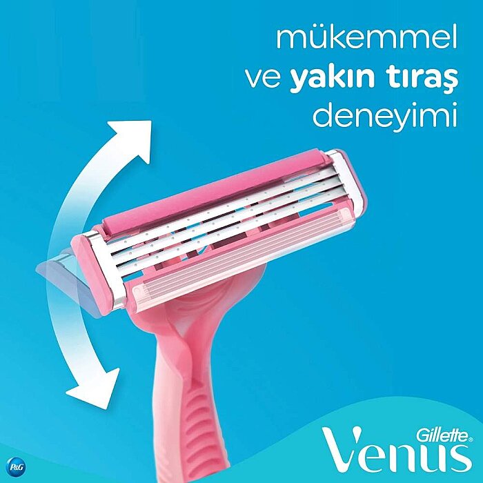Gillette Simply Venus 3 Kullan At Tıraş Bıçağı 4'lü - 4