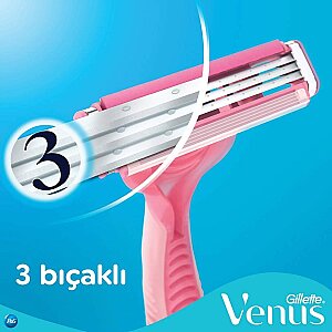 Gillette Simply Venus 3 Kullan At Tıraş Bıçağı 4'lü - 2