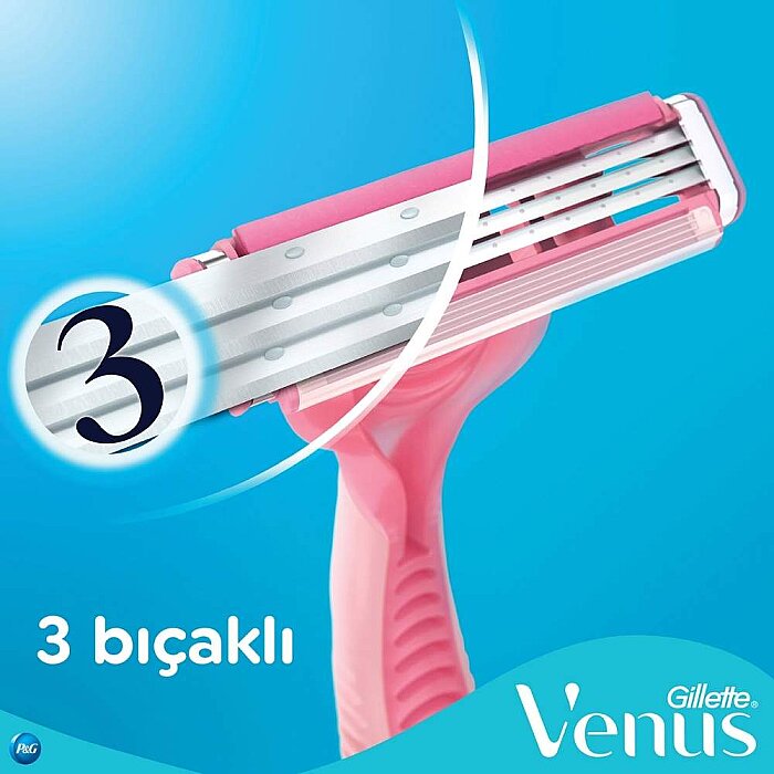 Gillette Simply Venus 3 Kullan At Tıraş Bıçağı 4'lü - 2