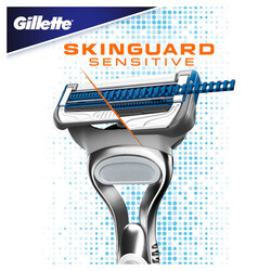 Gillette Skinguard Tıraş Makinesi + 4'lü Yedek Tıraş Bıçağı - Thumbnail