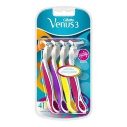 Gillette Venus 3 Kullan At Tıraş Bıçağı 4'lü - Thumbnail