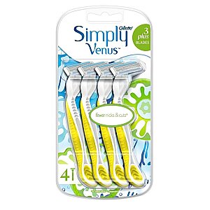 Gillette Venus 3 Kullan At Tıraş Bıçağı 4'lü - Gillette
