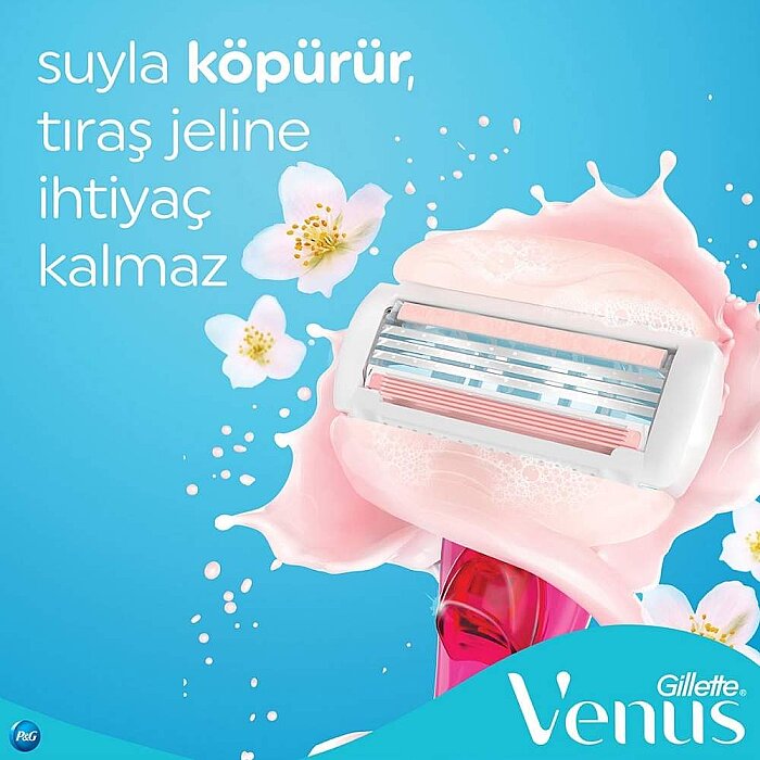 Gillette Venüs Comfortglide Spa Breeze Tıraş Makinesi + Yedek Tıraş Bıçağı 4'lü - 4