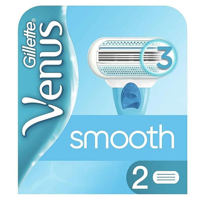 Gillette Venus Smooth Yedek Tıraş Bıçağı 2'li - 1